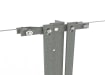 Two-Way Strainer in galvanised finish
