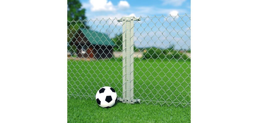 0.9m High Chain Link System with Steel Posts - Calculator