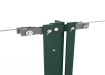 Two-Way Strainer in green PPC finish
