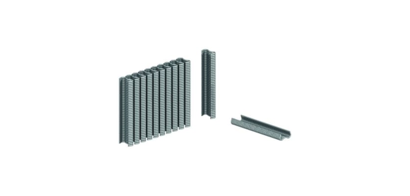 Pack of steel F20 Hog Ring Clips for Chain Link Fencing