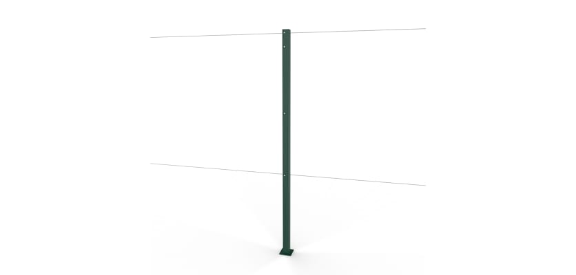 Green Steel Intermediate Post 