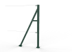 Green Steel End Strainer Post Kit