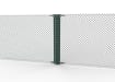 Green Steel Two-Way Strainer Post Kit with mesh