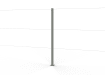 Chain Link Fencing Intermediate Post for 1.5m System