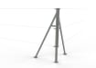 Chain Link Corner Strainer Post Kit for 1.5m High System