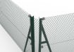 Close up of two end post kit being used to make a corner