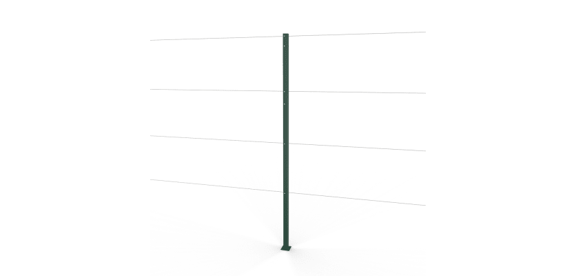 Green Steel Intermediate Post 