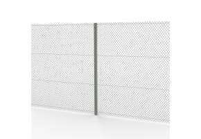 Steel Intermediate Post - to Suit 1.8m Chain Link System
