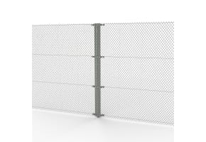 Steel Two-Way Strainer Post Kit to Suit 1.8m High Chain Link System