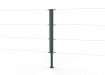 Green Steel Two-Way Strainer Post Kit