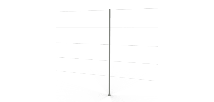 Galvanised Steel Intermediate Post