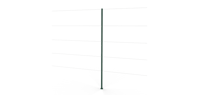 Green Steel Intermediate Post