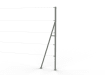 Galvanised Steel End Strainer Post