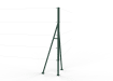Green Steel Corner Strainer Post Kit