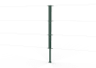 Green Steel Two-Way Strainer Post Kit 