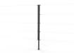 Black Steel Two-Way Strainer Post Kit 