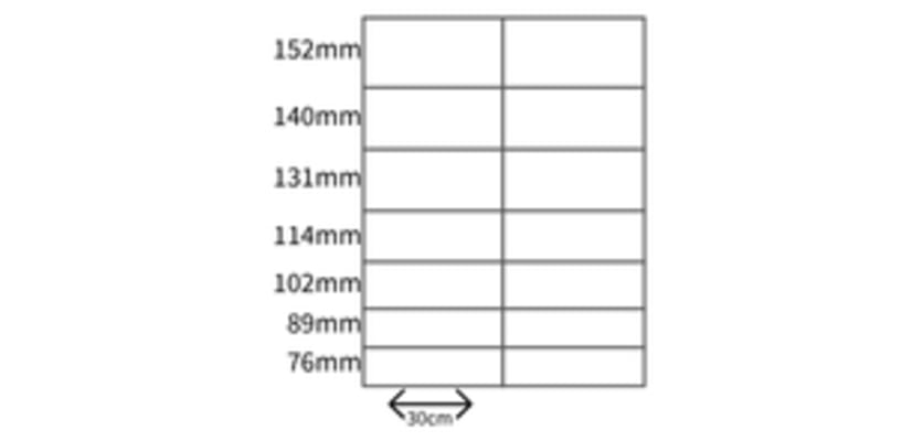 Product drawing of roll wire fencing showing the gap in the netting