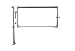 Key Clamp Half Height Self Closing Gate