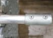 Close-up of a Quadraspike External Shaft Connector, 25mm, showcasing its durable design and precision-engineered connectors for secure fittings.