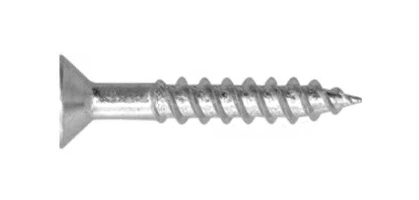 Twin fast wood screws in a pack of 1000, featuring a 10 x 1" size suitable for various woodworking projects.