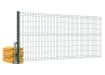 Green 1.8m High RapidShield® V Mesh Intermediate Fencing Kit 