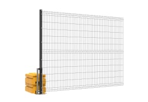 2.4m High RapidShield® V Mesh Intermediate Fencing Kit - Hire