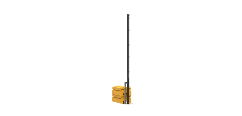 RapidShield® Mesh End Post System