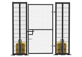 2.4m High  x 1.2m Wide RapidShield® Single Leaf Gate Kit - Hire
