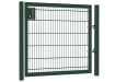 A Green Apollo 1.2m high by 2.0m Wide Twin Mesh gate with Key Lock