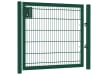 A Green Apollo 1.2m high by 2.0m Wide Twin Mesh gate with Key Lock