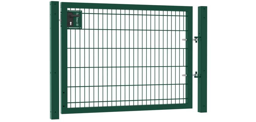 A 1.2m High by 2.0m Wide 868 Twin Mesh Apollo Gate with A Latch and Key Lock