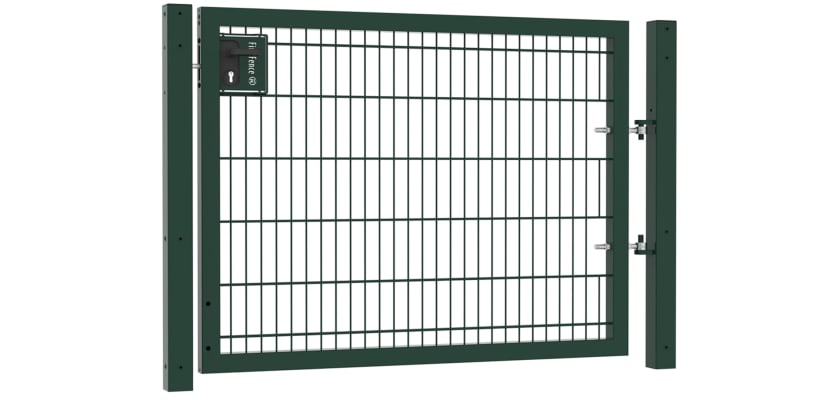 A 1.2m High by 2.0m Wide 868 Twin Mesh Apollo Gate with A Latch and Key Lock