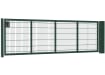 A 1.2m High by 4.0m Wide 868 Twin Mesh Apollo Gate with A Latch and Key Lock