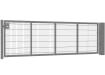 An Apollo 1.2m High by 4.0m Wide 868 Twin Mesh Single Leaf Security Gate with Slider 
