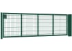 A 1.2m High by 4.0m Wide 868 Twin Mesh Apollo Gate with A Latch and Key Lock