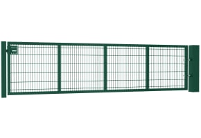 Apollo® 1.2m High x 4.5m Wide 868 Twin Mesh Single Leaf Gate Kit 