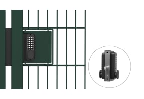 Double Sided Digital Gate Lock and Fixing Kit