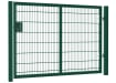 An Apollo 1.5m High x 2.5m Wide Single Leaf 868 Twin Mesh Security Gate With Key Lock