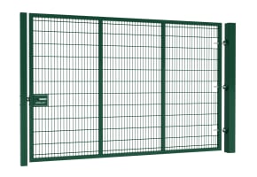 Apollo® 1.5m High x 3.5m Wide 868 Twin Mesh Single Leaf Gate Kit 