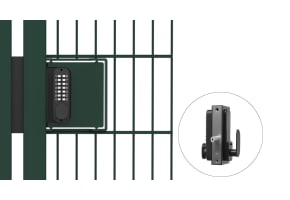 Single Sided Digital Gate Lock and Fixing Kit