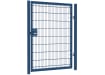 A Blue Apollo 1.8m High x 1.2m Wide Single Leaf Gate with Sliding Latch