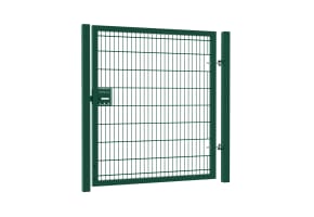Apollo® 1.8m High x 1.2m Wide 868 Twin Mesh Single Leaf Gate Kit 