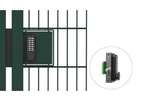 Quick Exit Digital Gate Lock and Fixing Kit