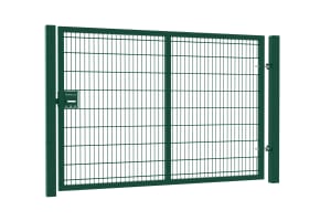 Apollo® 1.8m High x 2.5m Wide 868 Twin Mesh Single Leaf Gate Kit 