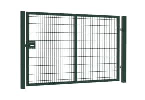 Apollo® 1.8m High x 3.0m Wide 868 Twin Mesh Single Leaf Gate Kit 