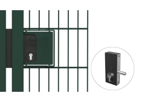 Deadbolt Gate Lock and Fixing Kit