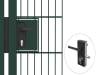  Latch Deadlock and Fixing Kit installed on single leaf gate