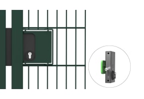 Quick Exit Keylatch Gate Lock and Fixing Kit