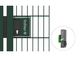Quick Exit Keylatch Gate Lock and Fixing Kit