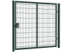 Apollo twin mesh single leaf gate kit with dimensions 2.0m high by 2.5m wide, featuring a sturdy design and durable materials for security and access control.